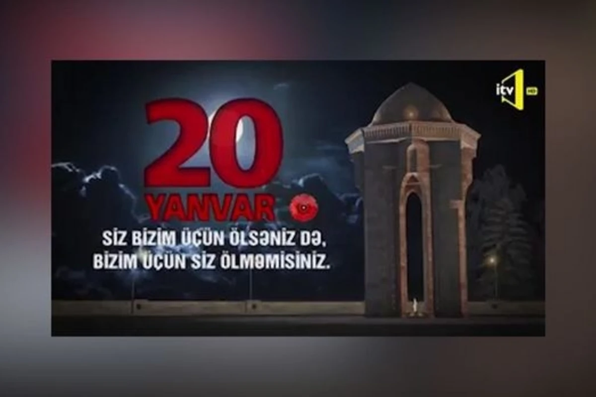 İTV-dən 20 Yanvarla bağlı təsirli çarx: “Onlar bilirlər, biz gələcəyik, bilirik, onlar gözləyirlər” - VİDEO İTV-dən 20 Yanvarla bağlı təsirli çarx: “Onlar bilirlər, biz gələcəyik, bilirik, onlar gözləyirlər” - VİDEO