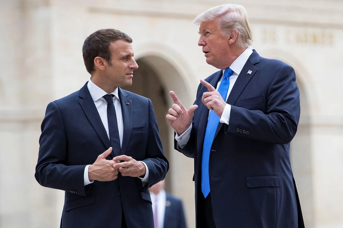 Макрон и Трамп обсудили планы США по введению торговых пошлин