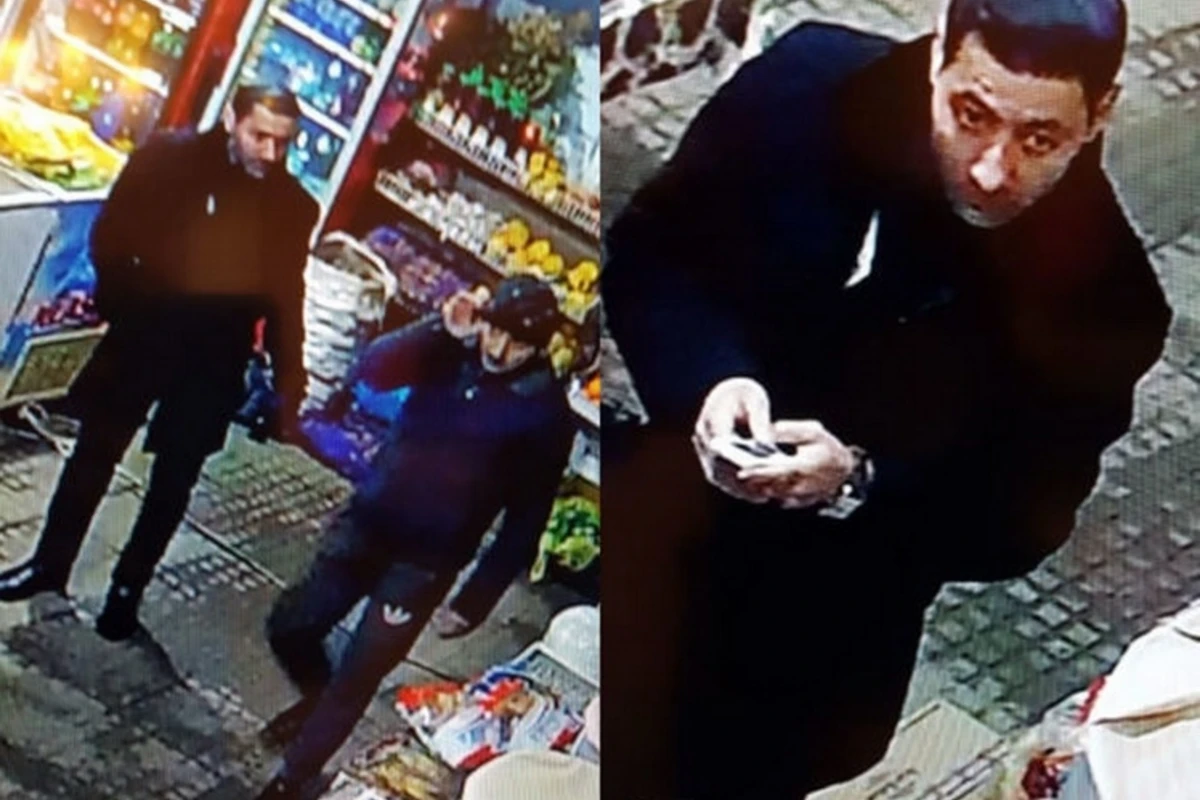 В Баку кража из продуктового магазина попала на камеру - ВИДЕО