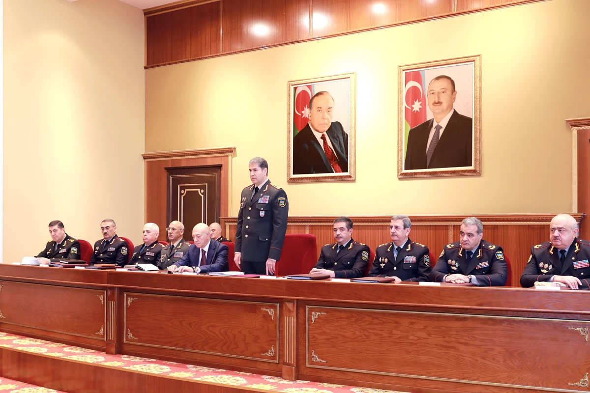 Vilayət Eyvazov polis rəislərinə tapşırıqlar verdi - FOTO