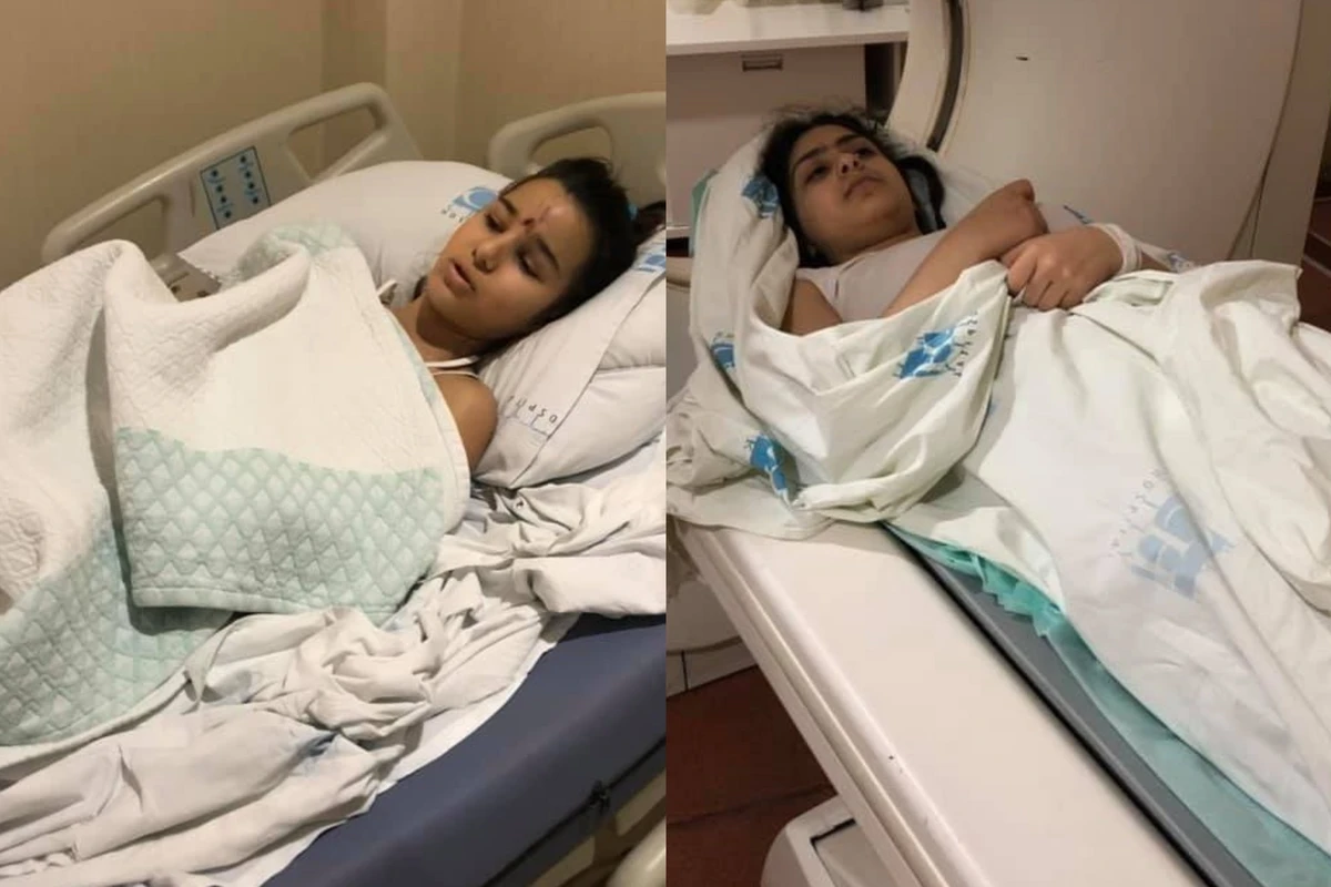 Təhsil Nazirliyinin əməkdaşları qəzaya düşən məktəblilərə baş çəkib - FOTO