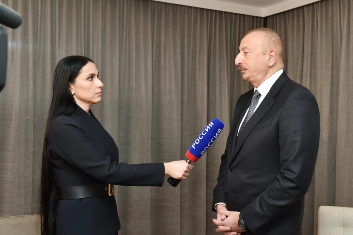 İlham Əliyev “Rossiya-24” kanalına müsahibə verib