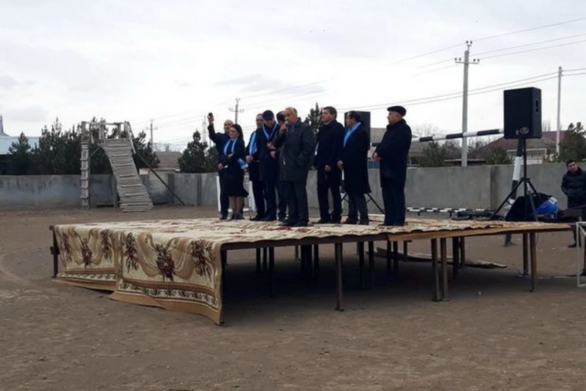 Низами Сафаров провел еще одну встречу с избирателями - ФОТО