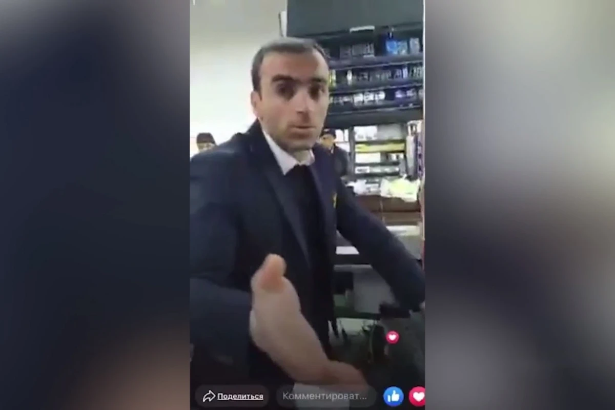 Подорожание сигарет стало причиной конфликта в супермаркете Araz - ВИДЕО
