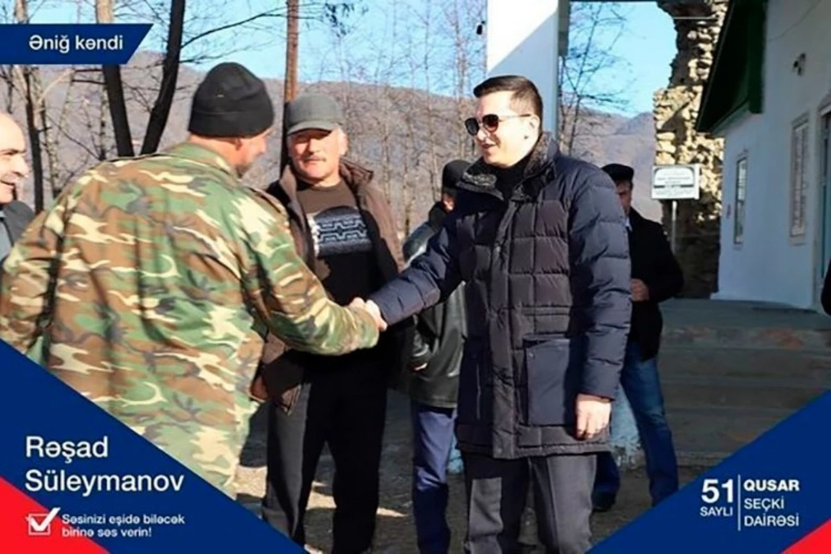 Рашад Сулейманов провел очередную встречу с избирателями - ФОТО