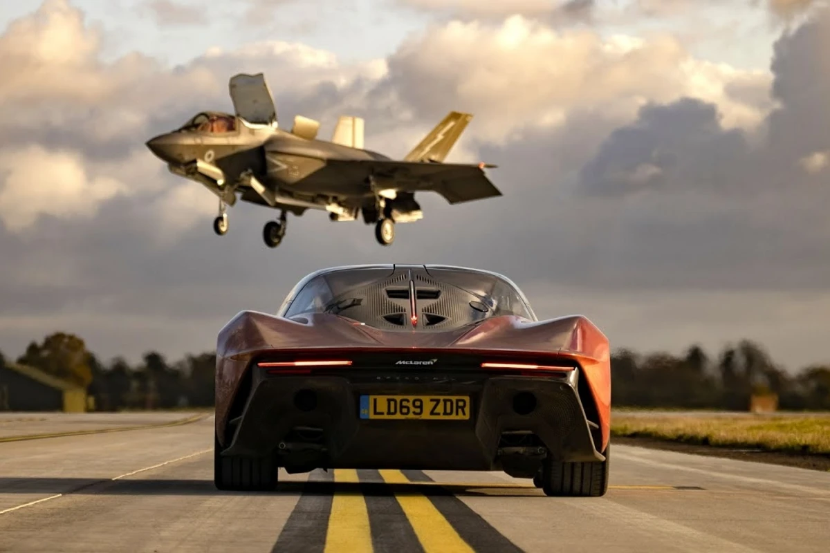 Top Gear устроил соревнование спорткара и истребителя - ВИДЕО
