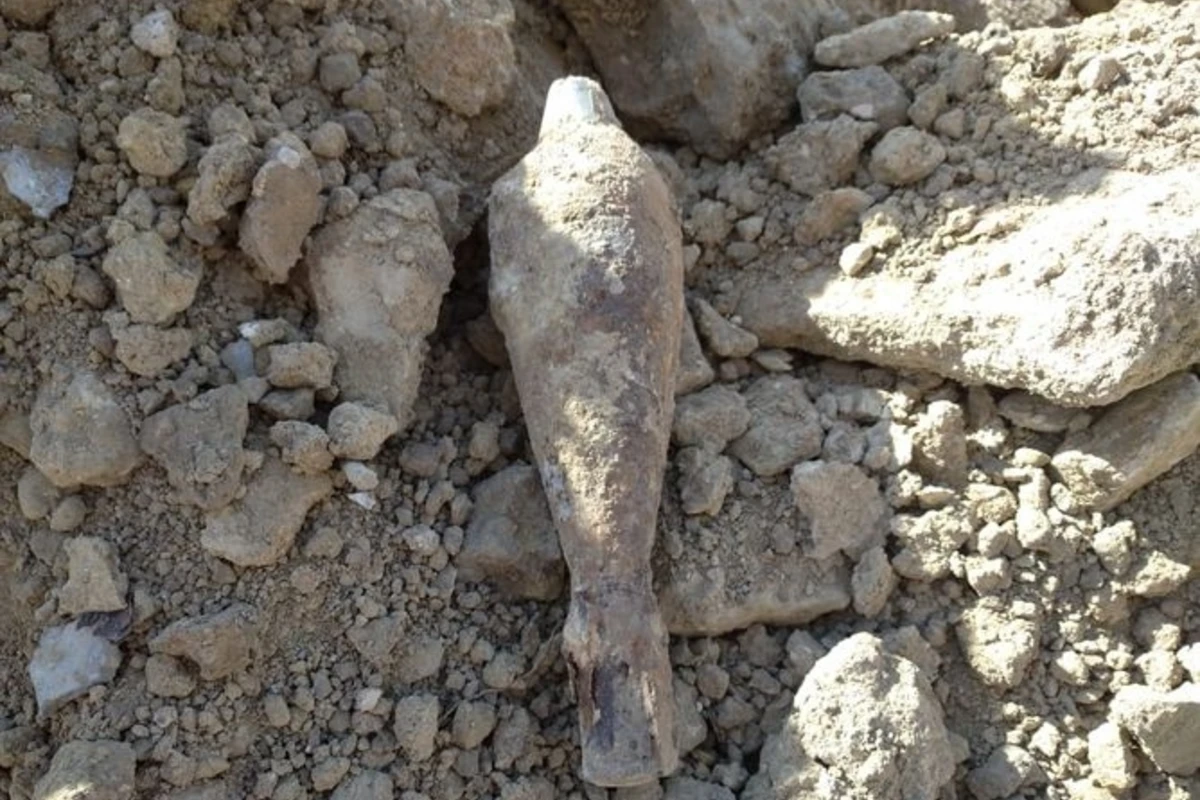 Bakıda minaatan mərmisi aşkar olunub
