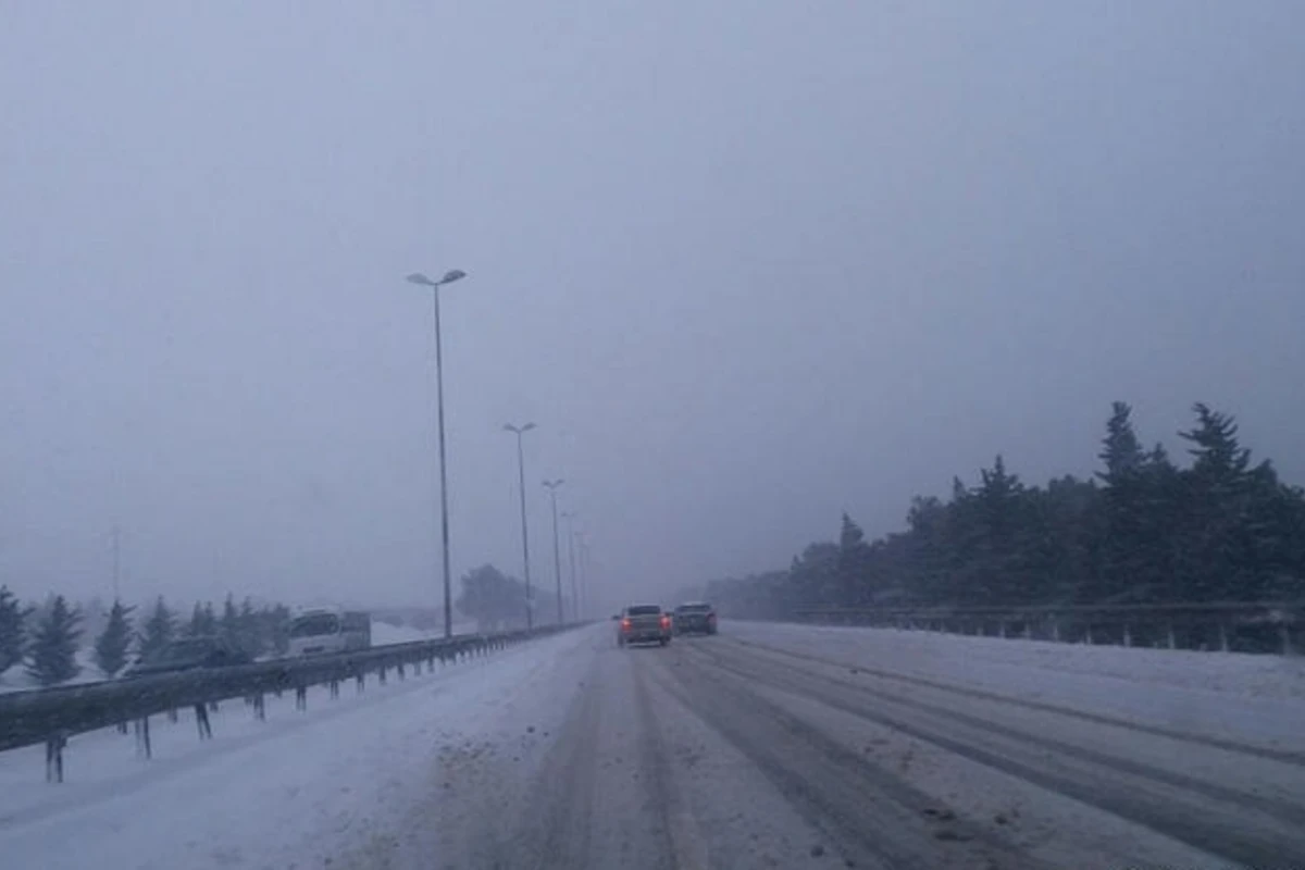 Daşıyıcılara xəbərdarlıq edildi - Yollar buz bağlayacaq