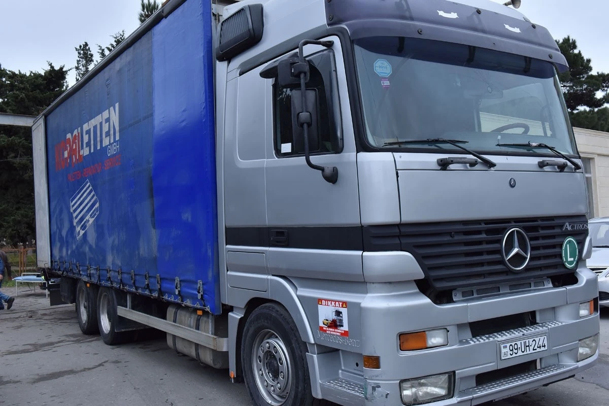 Sumqayıtdan Çinə humanitar yardım göndərildi - FOTO