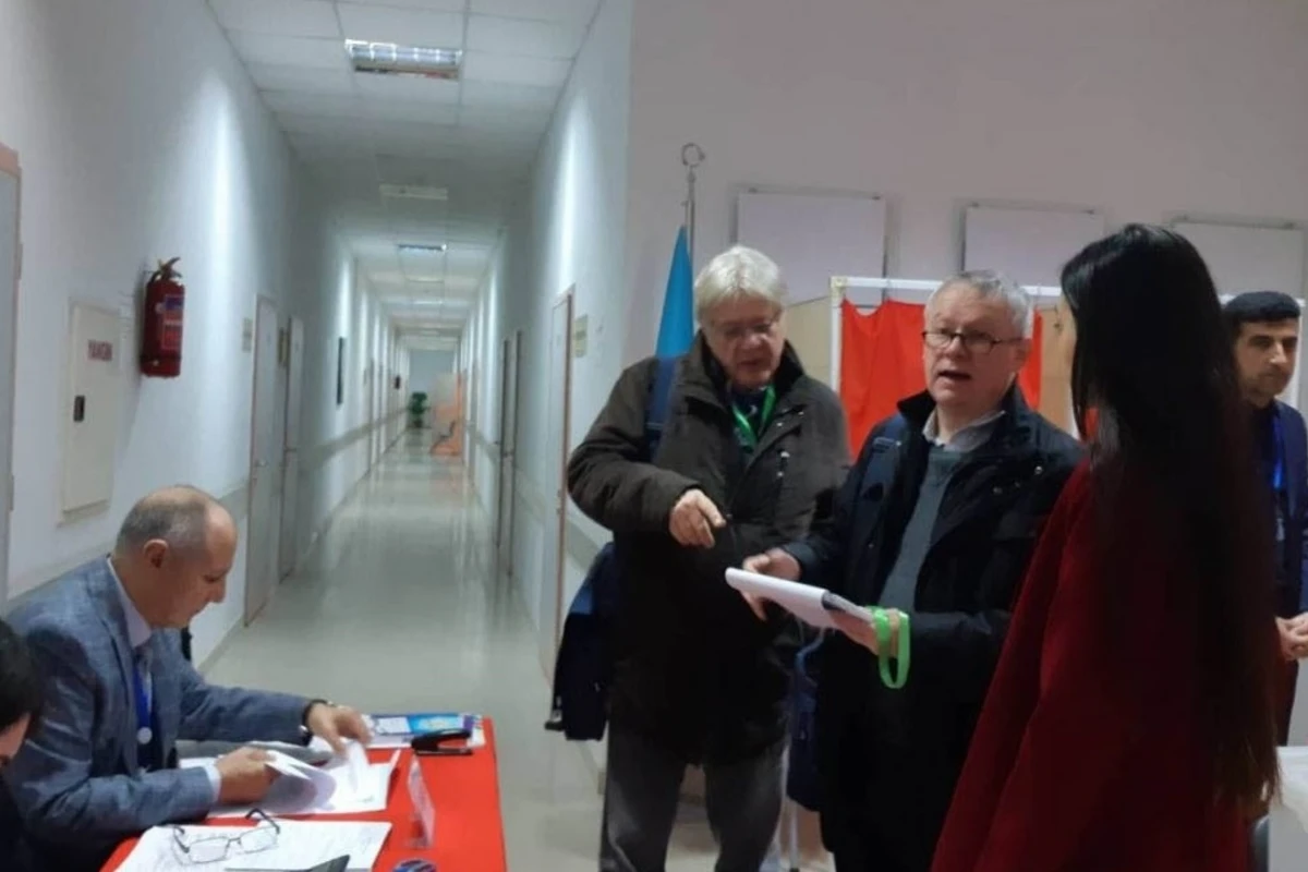AŞPA nümayəndə heyəti seçkiləri müşahidəyə başlayıb – FOTO