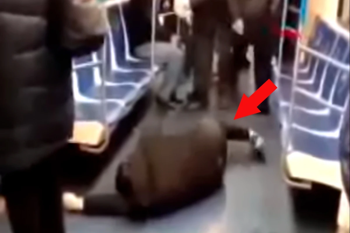 Gənc oğlanın metroda koronavirus zarafatı hamını qorxutdu - VİDEO