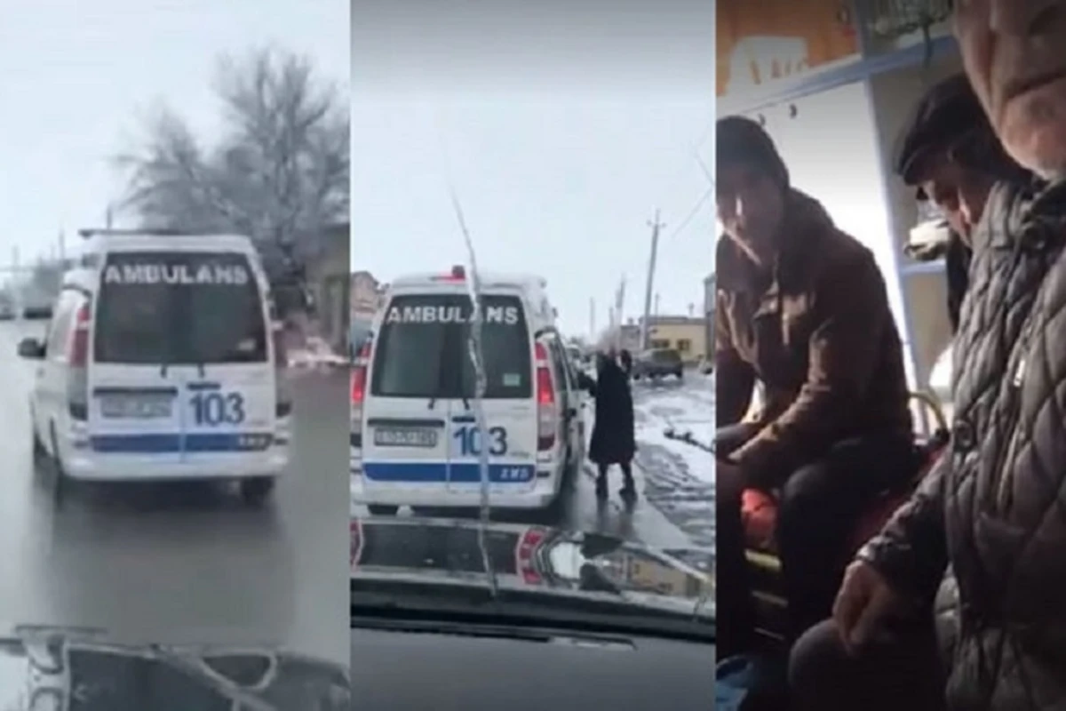 Vətəndaşları təcili yardım maşını ilə seçkiyə aparan baş həkim cəzalandırıldı - VİDEO Vətəndaşları təcili yardım maşını ilə seçkiyə aparan baş həkim cəzalandırıldı - VİDEO