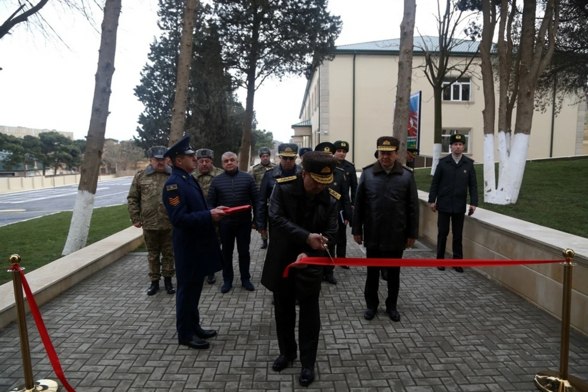 В воинской части ВВС переданы в пользование новые объекты - ФОТО