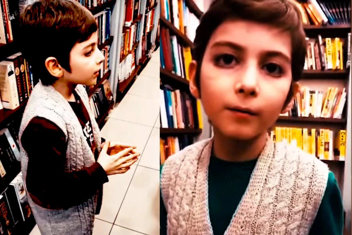 Yeni bir dahi yetişir - Cəmi 10 yaşı var (VİDEO) Yeni bir dahi yetişir - Cəmi 10 yaşı var (VİDEO)