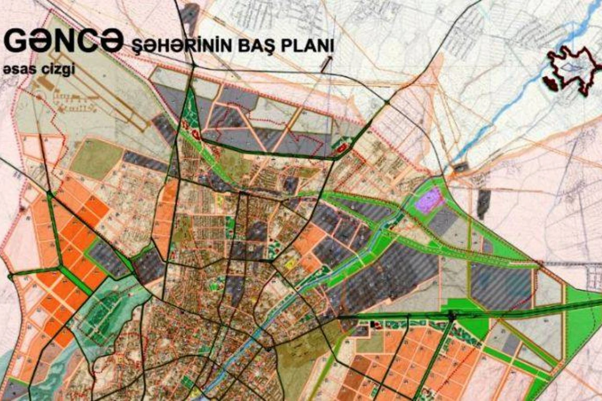 Gəncənin Baş planı hazırlanır