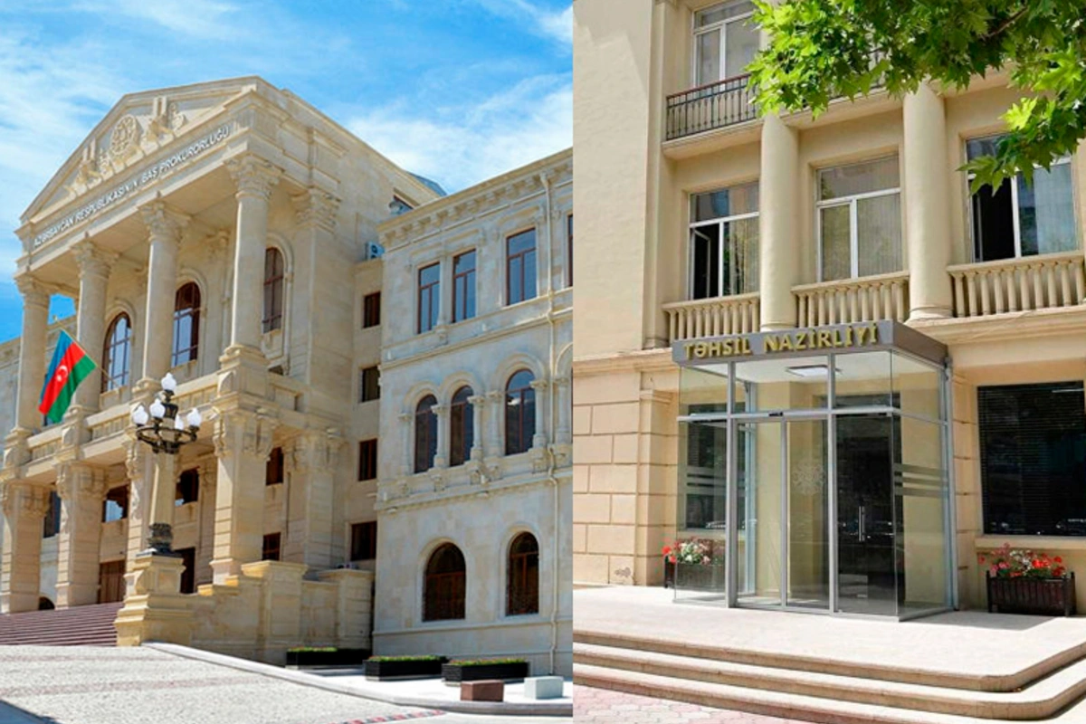 Təhsil Nazirliyi və Baş Prokurorluq birgə məlumat yaydı Təhsil Nazirliyi və Baş Prokurorluq birgə məlumat yaydı