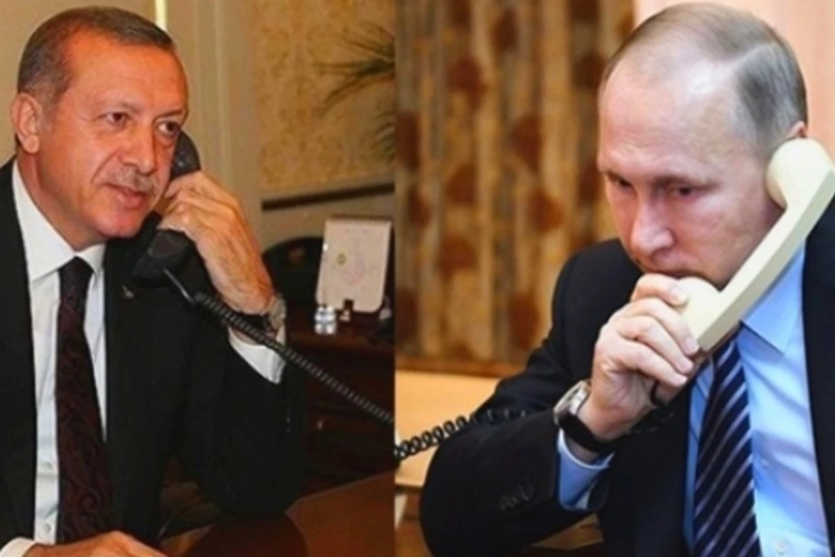 Ərdoğan Putinlə Suriyadakı vəziyyəti müzakirə etdi Ərdoğan Putinlə Suriyadakı vəziyyəti müzakirə etdi