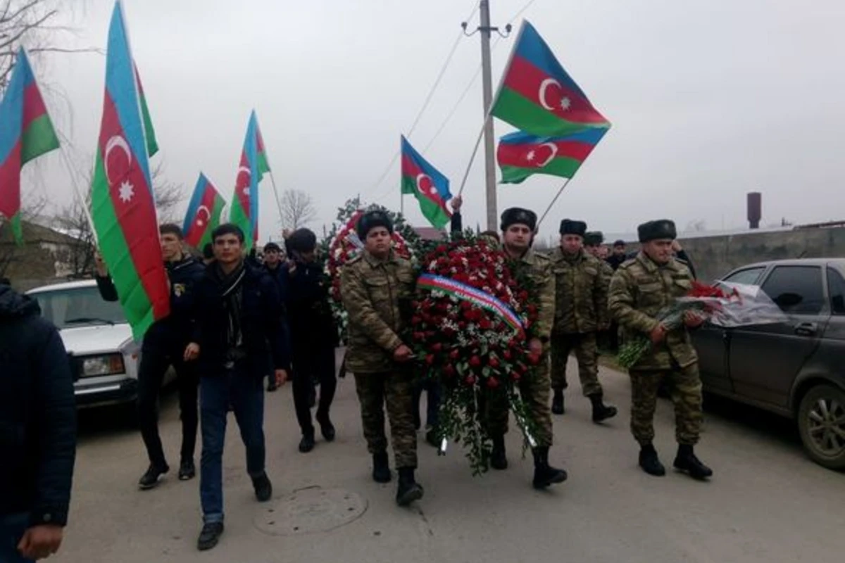 Şəhidimiz dəfn edildi - FOTO