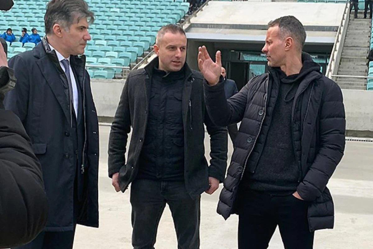 Rayan Giqqz Bakı Olimpiya Stadionunda olub - FOTO Rayan Giqqz Bakı Olimpiya Stadionunda olub - FOTO