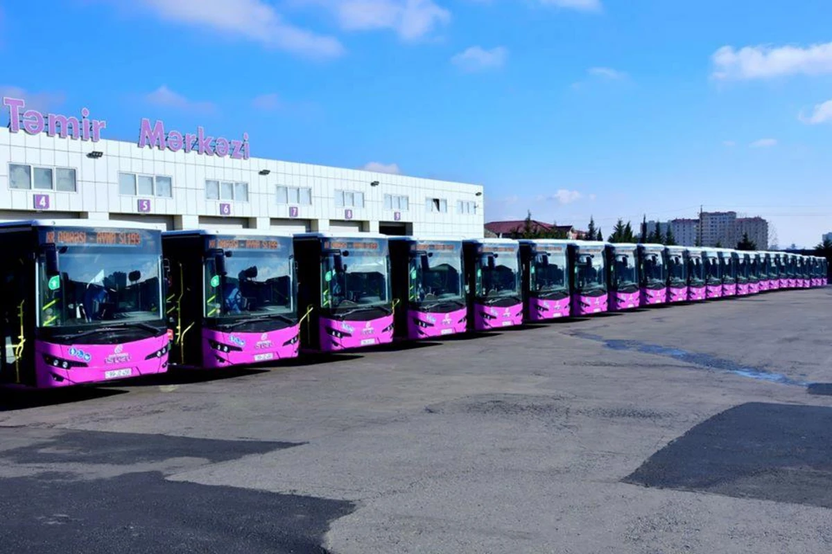 Bakıda koronavirusa görə sərnişin avtobusları dezinfeksiya olunacaq