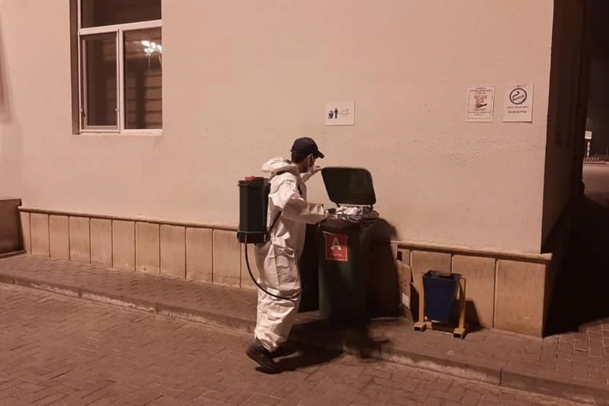 Bakı Limanı dezinfeksiya tədbirlərinə başladı