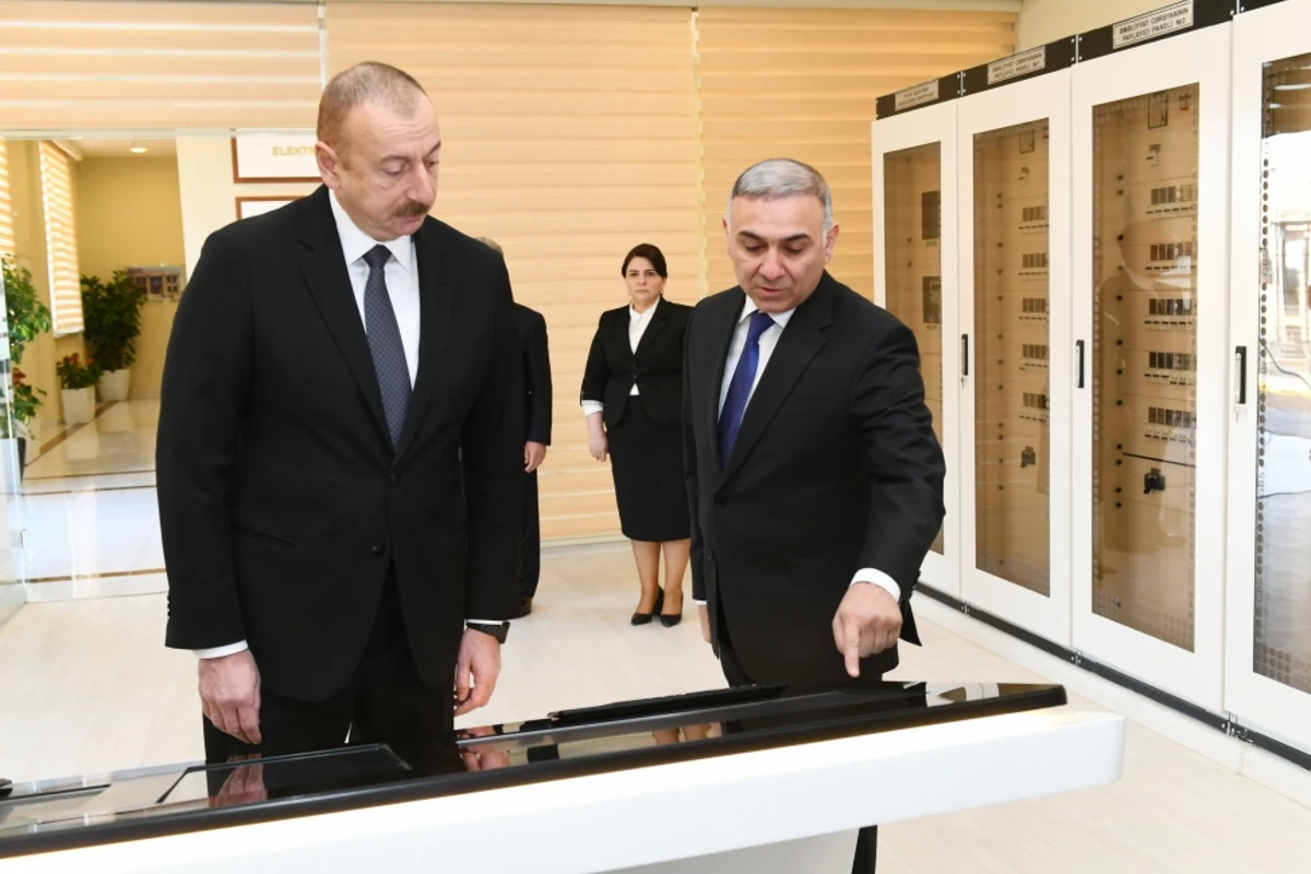 “Ağstafa” elektrik yarımstansiyasının yenidənqurmadan sonra açılışı olub - FOTO “Ağstafa” elektrik yarımstansiyasının yenidənqurmadan sonra açılışı olub - FOTO