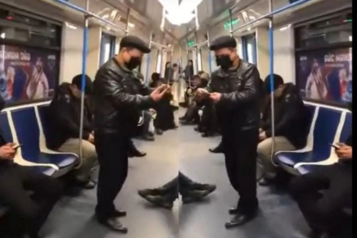 Bakı metrosunda maska satan şəxs saxlanıldı