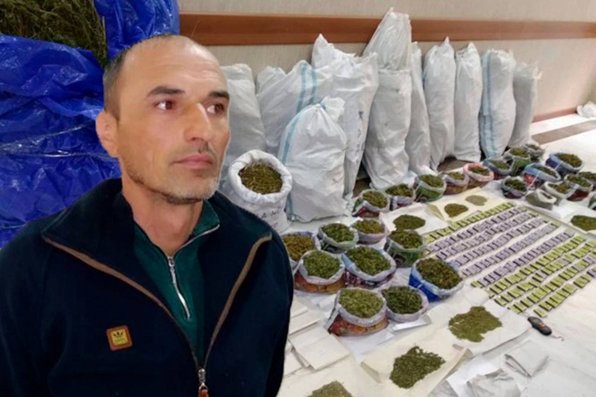 Keçmiş məhkumdan külli miqdarda narkotik götürülüb - FOTO