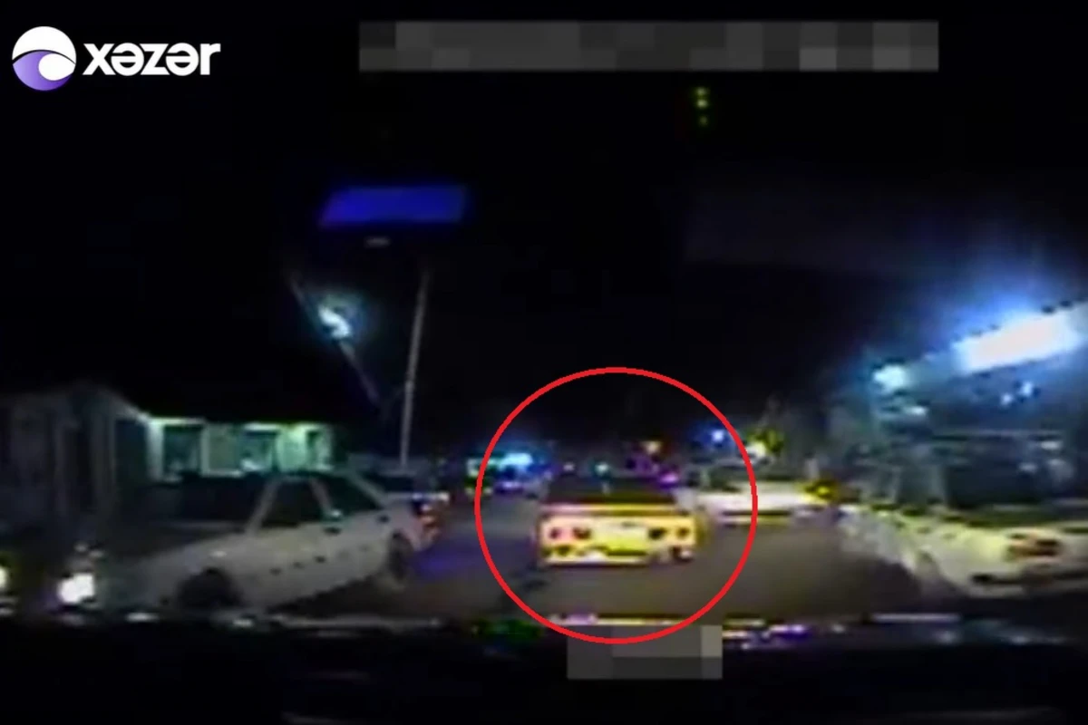 Polis avtoxuliqanlıq edən gəncləri bu görüntülərə görə saxladı - VİDEO
