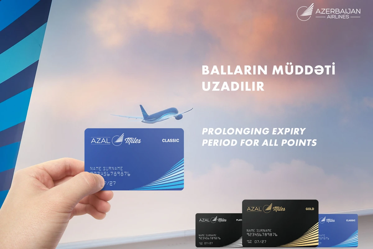 “AZAL-Miles” proqramının iştirakçılarına bonus xallarının etibarlılıq müddəti uzadılacaq