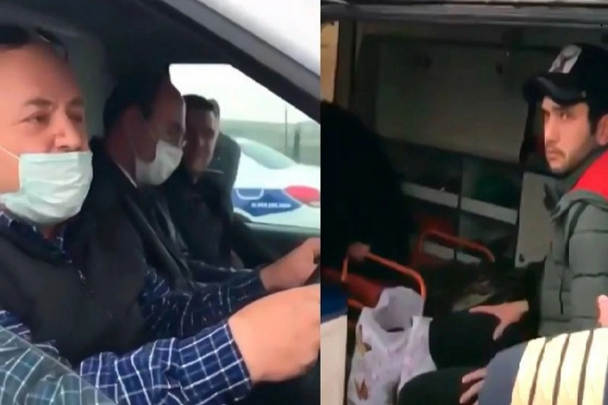 Уволен водитель автомобиля скорой помощи, занимавшийся перевозкой пассажиров - ВИДЕО