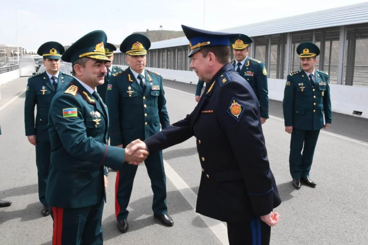 Начальник ГПС Азербайджана встретился с главой Погрануправления Дагестана - ФОТО
