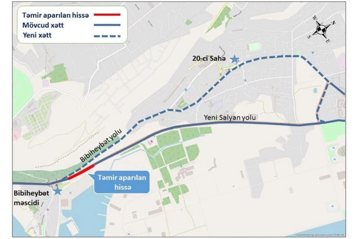 Bakıda üç avtobusun hərəkət sxemində dəyişiklik edilib Bakıda üç avtobusun hərəkət sxemində dəyişiklik edilib