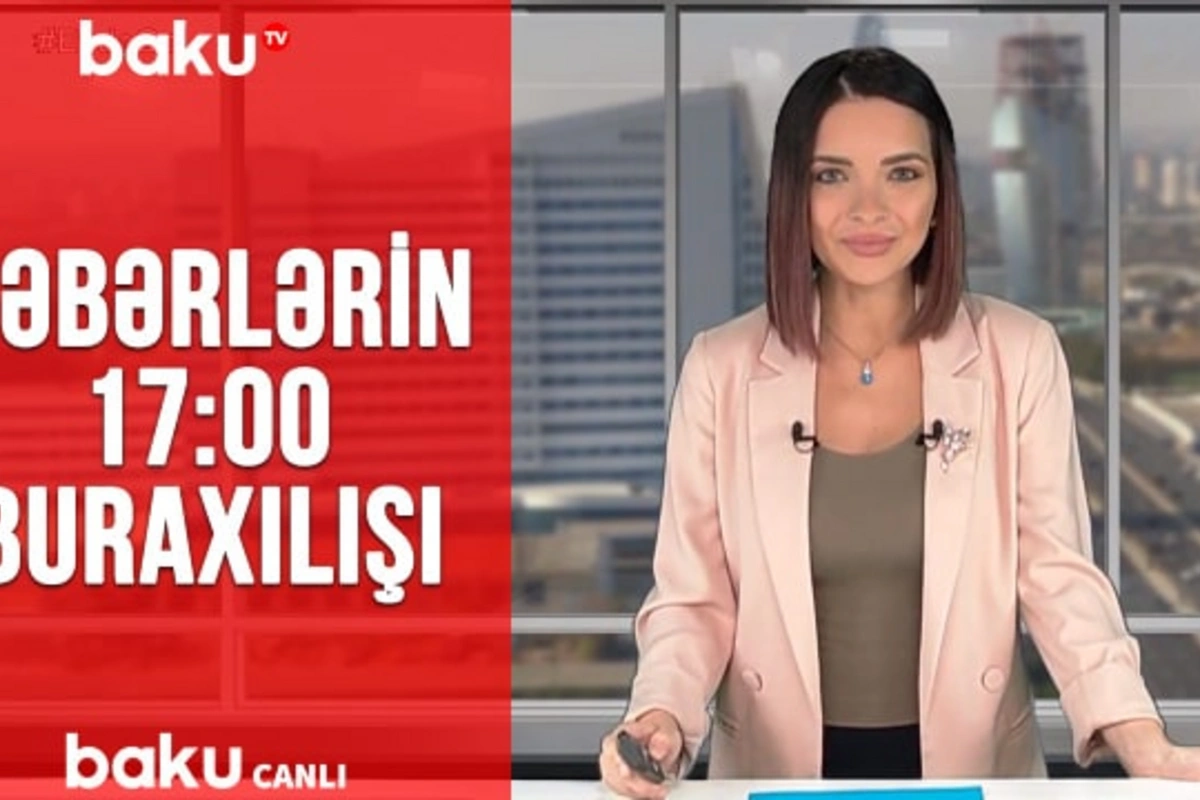 BAKU TV-də Xəbər vaxtıdır - Canlı Yayım