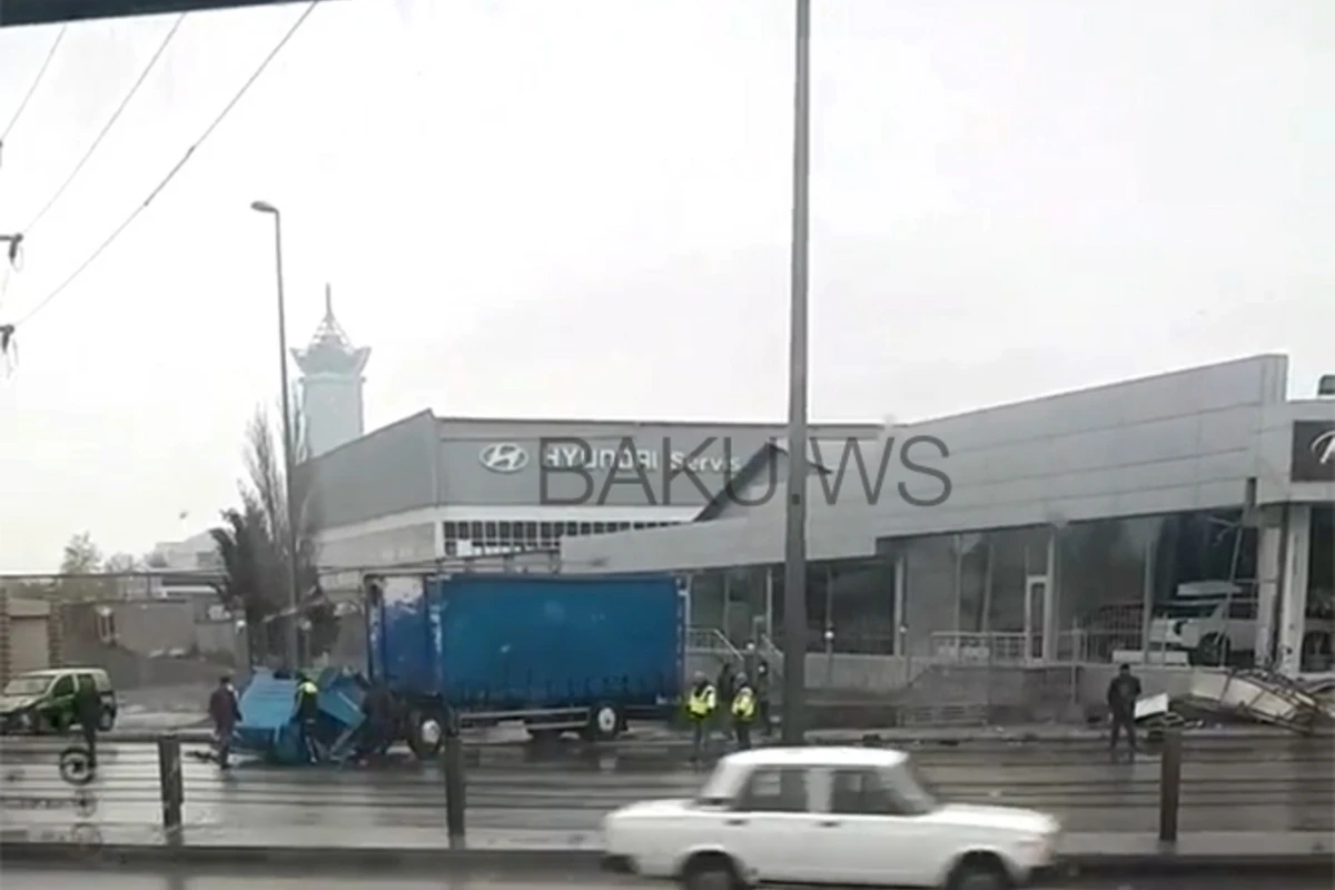 Bakıda ağır qəza - VİDEO
