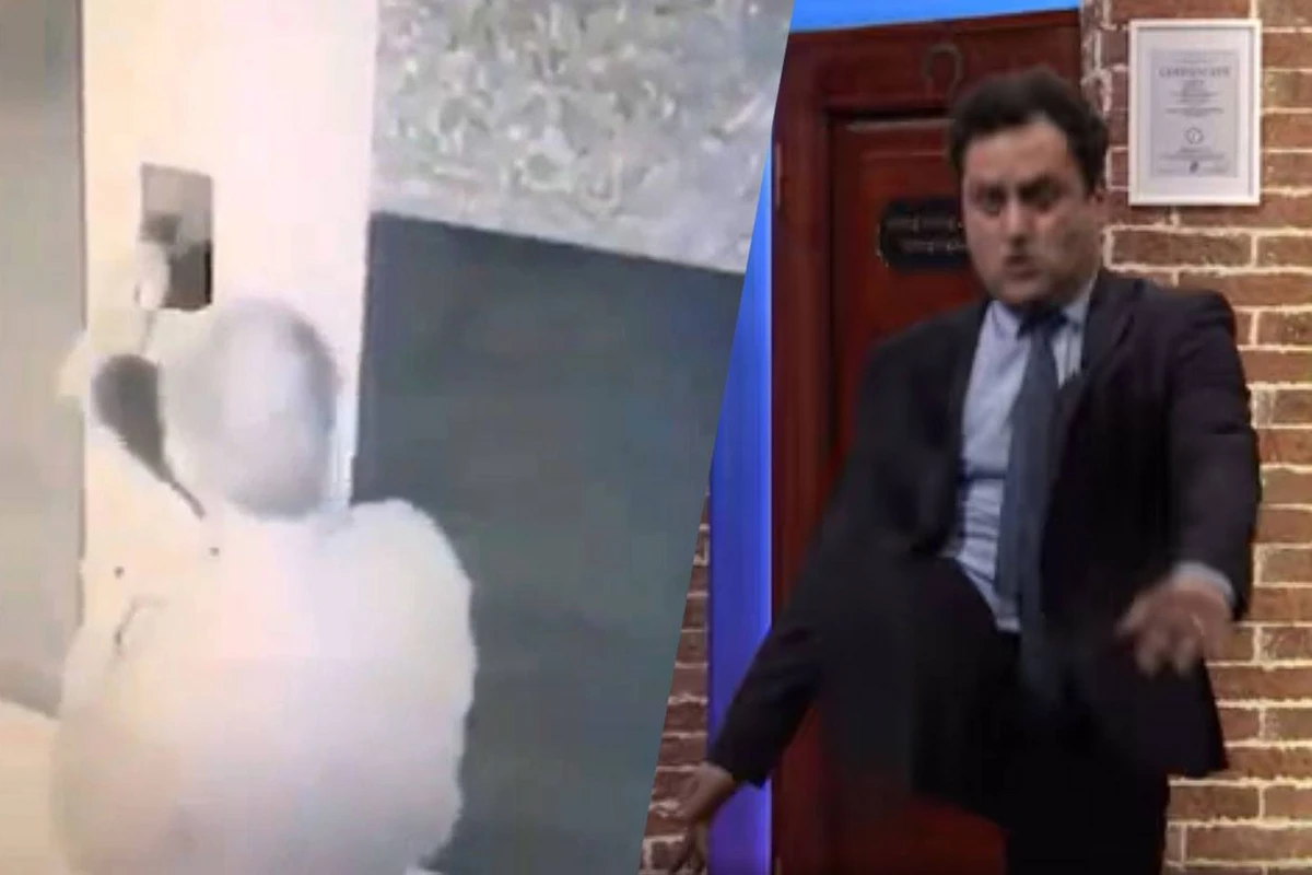 Əziz lifti ayağı ilə çağırmaq üçün idmana başladı: Şpaqat aça bilmirəm, rastyajkam yoxdur - VİDEO