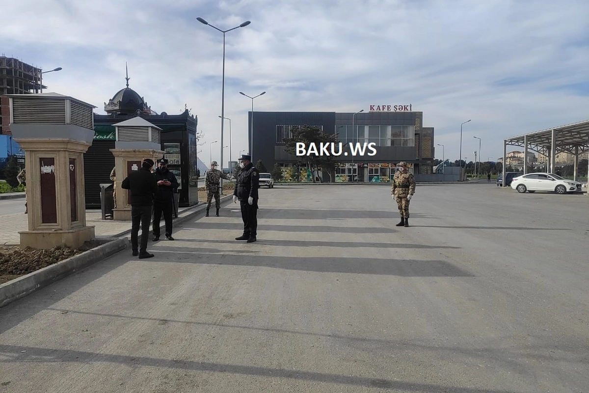 SMS tətbiqindən sonra Bakı küçələrində vəziyyət - VİDEO