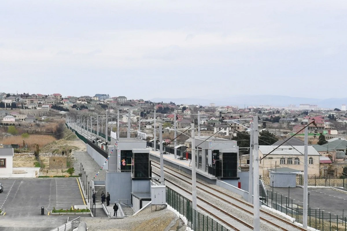 Abşeron dairəvi dəmir yolu xətti üzrə qatarların qrafikində dəyişiklik edilib - CƏDVƏL