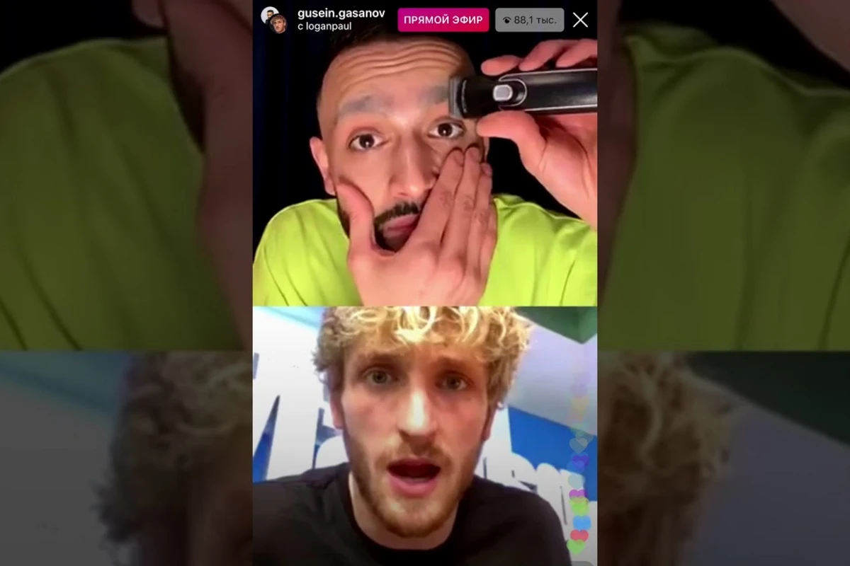 Блогер Гусейн Гасанов побрил брови и проколол ухо в прямом эфире - ВИДЕО