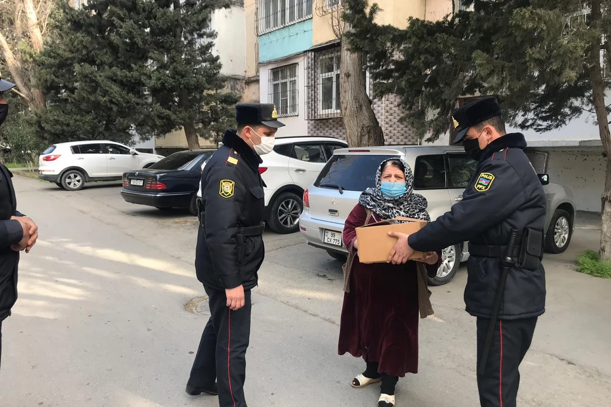 Polisdən daha bir xoş addım - FOTO
