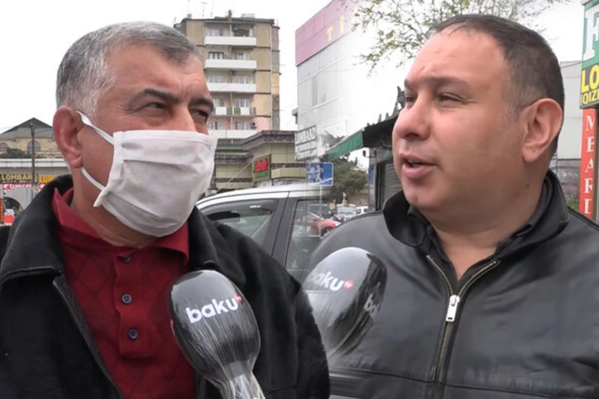 Sakinlər karantindən sonra ilk haranın açılmasını istəyirlər? - VİDEO