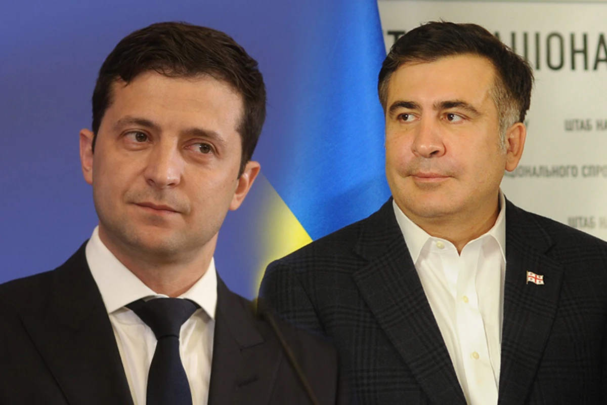 Zelenski Saakaşviliyə yüksək vəzifə təklif edib