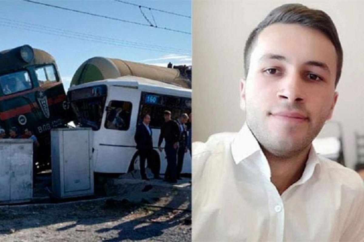 Bakıda avtobusla qatarın toqquşduğu qəzada xəsarət alan Novruz öldü