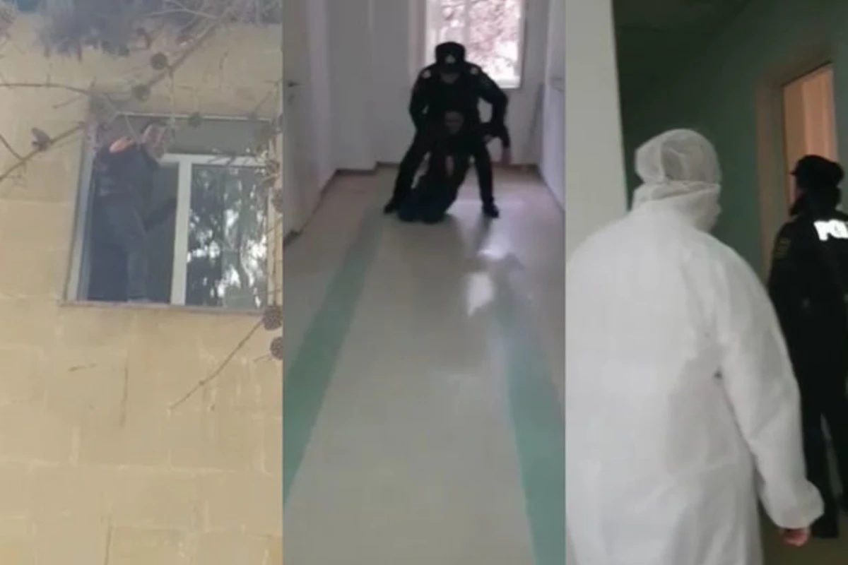 В бакинской больнице предотвратили попытку суицида - ВИДЕО