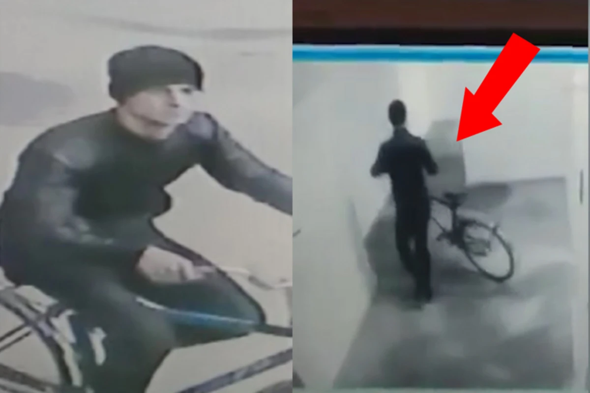 Bakıda binadan velosiped oğurlandı - ANBAAN VİDEO