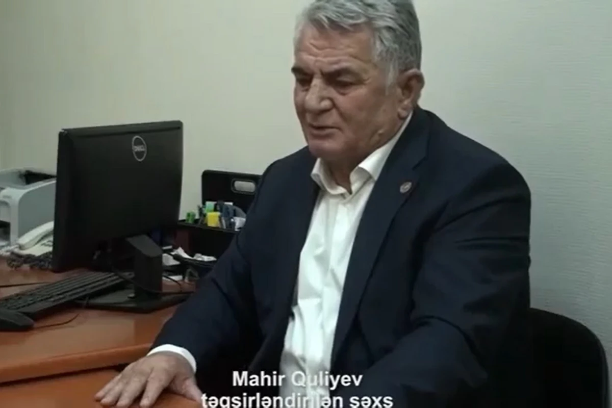 Həbs olunan sabiq icra başçısı: “Çox utanıram, vicdan əzabı çəkirəm” - VİDEO