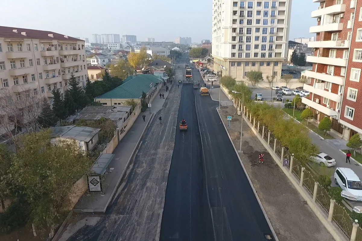 Bakıda problemli yolların təmirinə başlanılıb - FOTO