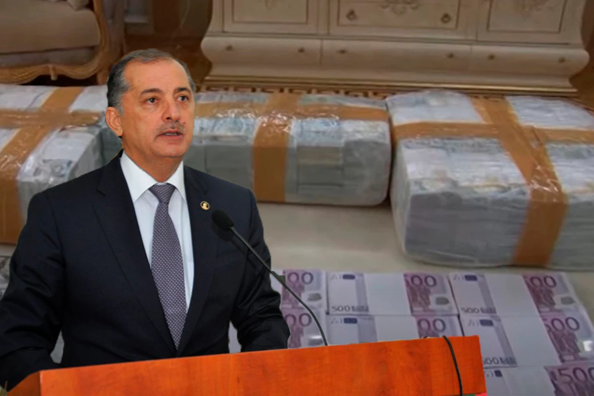 Vilyam Hacıyevin evindən çıxan milyonlar - VİDEO Vilyam Hacıyevin evindən çıxan milyonlar - VİDEO