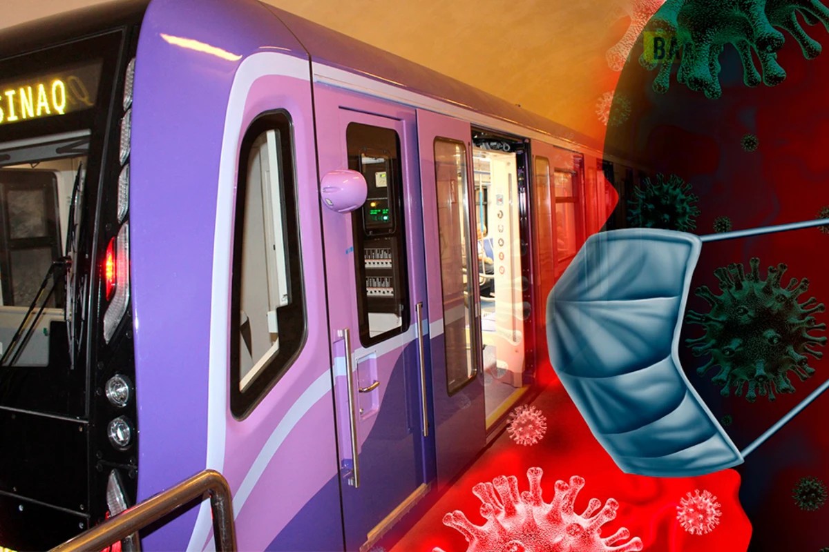 Metroya tibbi maskasız giriş qadağan olunacaq