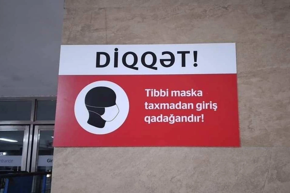 Tibbi maska taxmayanlar metroya buraxılmayacaq